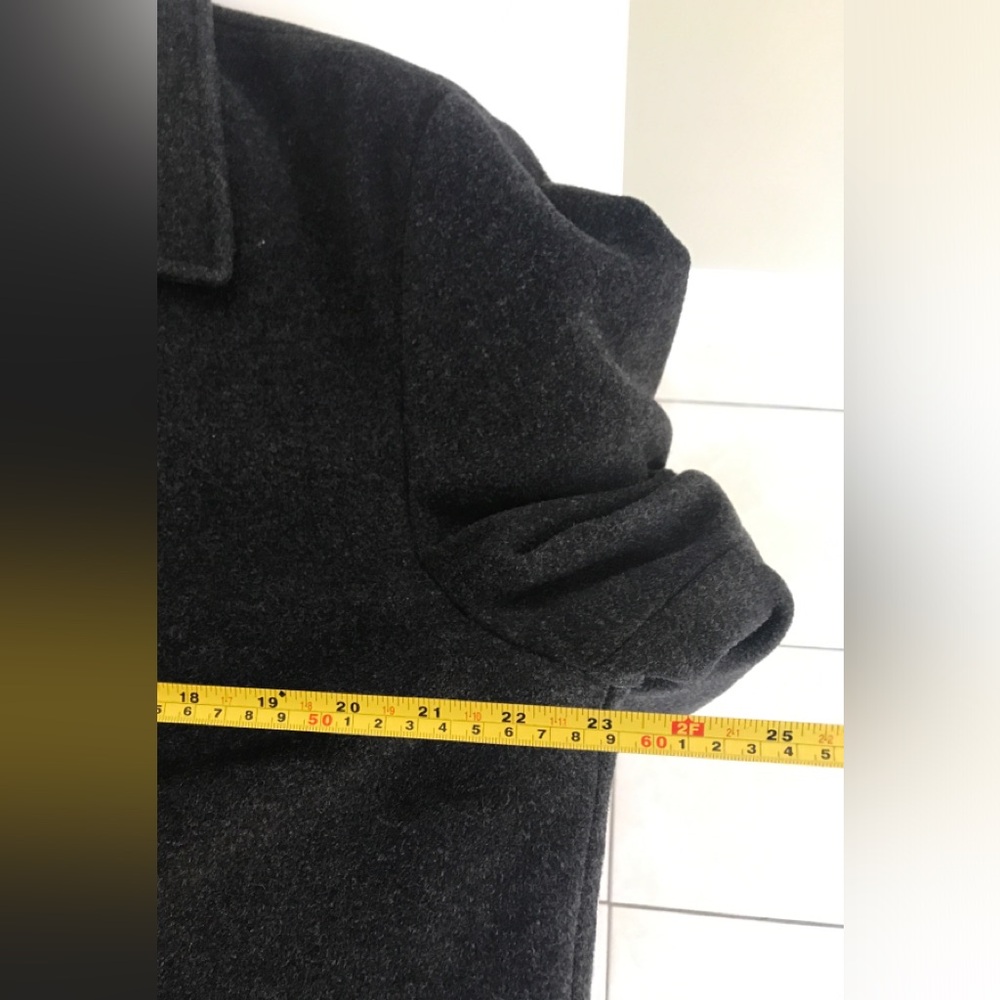 Banana Republic Mens Wool Cashmere Coat Grey Size: M - Picture 10 of 11